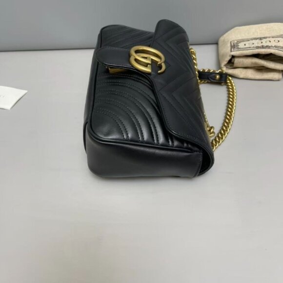 Gucci GG Marmont Black Shoulder Bag - Picture 8 of 8